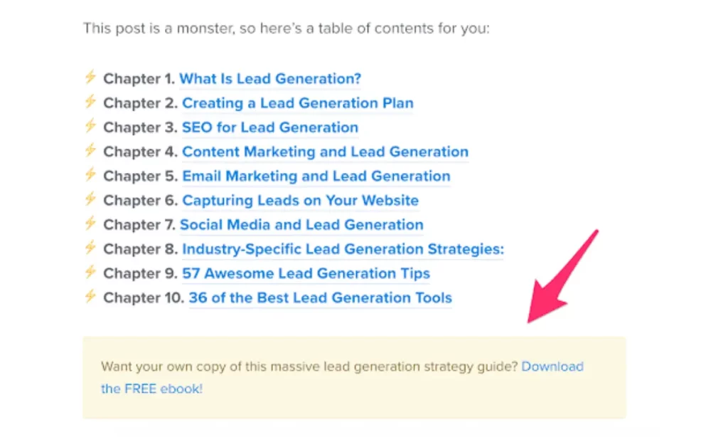 Offer a content upgrade to grow your email list