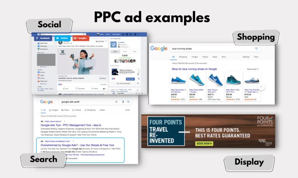 Use PPC (Pay Per Click) or Google ads to grow your email list